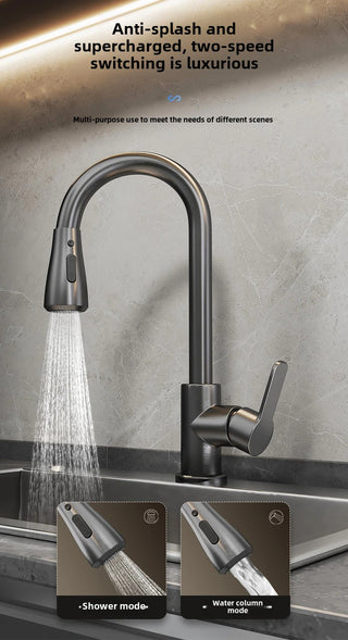 Gena - Pull Down Cold/Hot Water Dual Purpose Tap