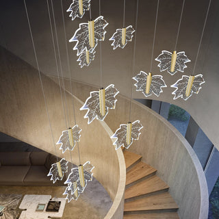 Mariana - Modern Leaf Pendant Chandelier