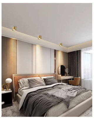 Selegie - Copper Flush Mount Downlight LED Ceiling Light