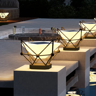 Neoma - Solar Pillar  Super Bright LED Lights Wall Lamp