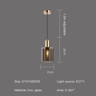 Julimar - Modern LED Glass Pendant Light