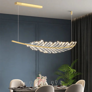 Lucy - Modern Leaf Shaped Chandelier
