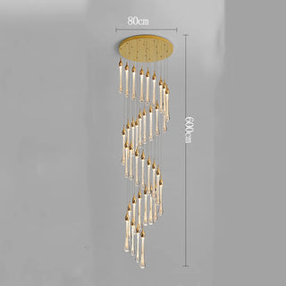 Harraz - Crystal Pendant Ceiling Chandelier