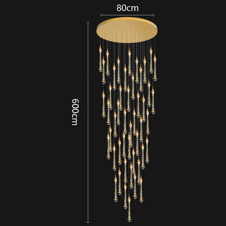 Harraz - Crystal Pendant Ceiling Chandelier