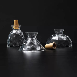 Glennis - Modern Round Patterned Glass Hanging Pendant Ceiling Light