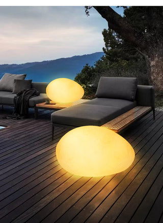 Hipolito - LED Waterproof  USB Chargeable RGB Color Indoor& Outdoor Stone Landscape Lighting