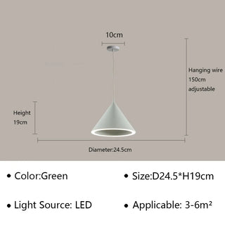 Jebel - Macaron Modern LED Pendant Hanging Light