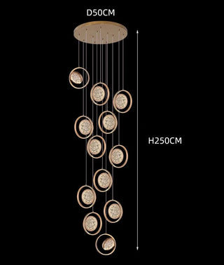 Renata - Modern Pendant Ceiling Chandelier