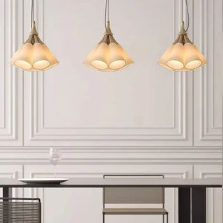 Adelphi - Hanging Ceiling Lamp in Translucent White Porcelain