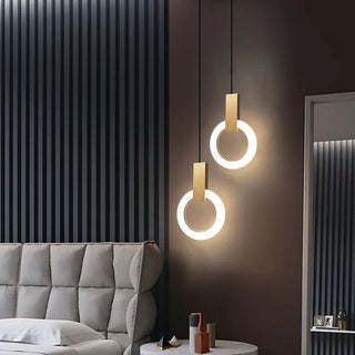 Gala - Modern LED Round Ring Hanging Ceiling Light