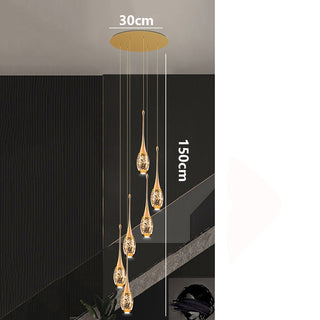 Martina - Crystal Pendant Hanging Chandelier