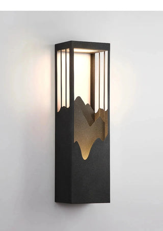 Atticus - Modern Layered Cuboid LED Outdoor Lamp