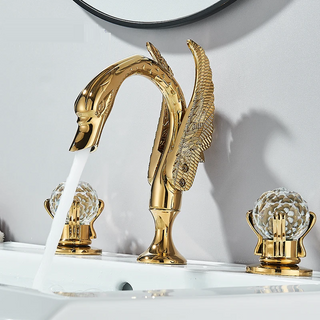 Teofila - Swan Style Basin Hot/Cold Mixer Tap