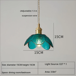 Sapphire - Luxury Glass Pendant Ceiling Light