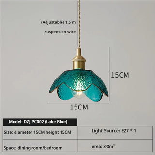 Sapphire - Luxury Glass Pendant Ceiling Light