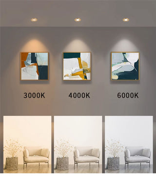 Selegie - Copper Flush Mount Downlight LED Ceiling Light