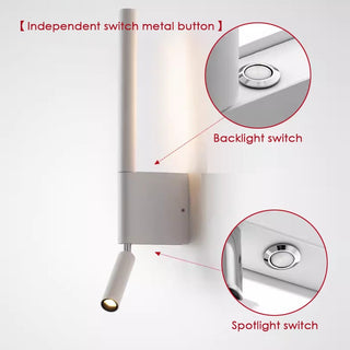 Alethia - Bedside 330 Degree Rotatable Wall Light