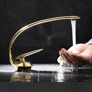 Lute - Modern Single Lever Mixer Basin Tap