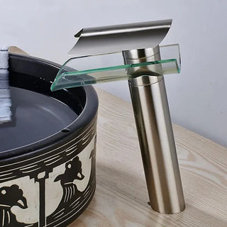 Zale - Waterfall Single Lever Modern Bathroom Tap