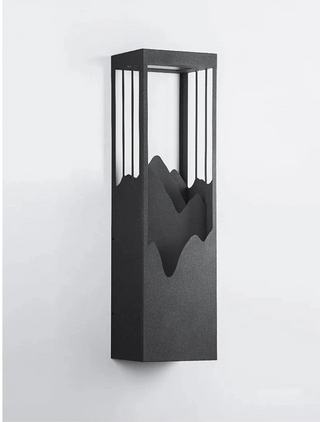 Atticus - Modern Layered Cuboid LED Outdoor Lamp