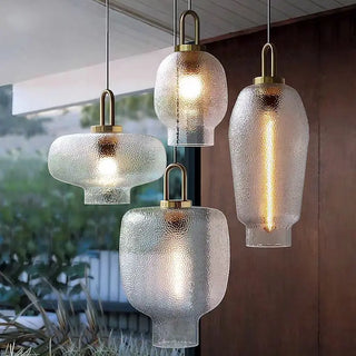 Monica - Modern Frosted Glass Pendant Lights