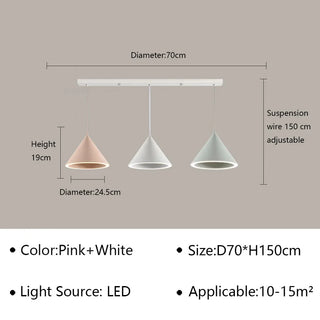 Jebel - Macaron Modern LED Pendant Hanging Light
