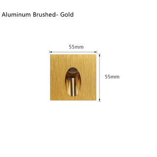 Darcey - Recessed Modern Aluminum Stair Wall Light