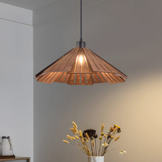 Cornell - Creative Pastoral Wooden Ceiling  Pendant