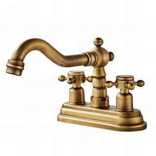 Angelos - Brass Dual Handle Basin Tap