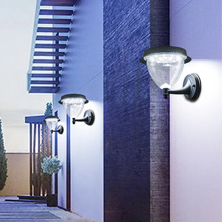 Romnie - Solar Panel Wall Sconce Outdoor  LED Wall  Lamp