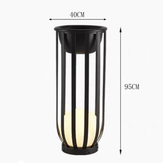 Vellora - Art Deco Outdoor Garden Floor Lamp