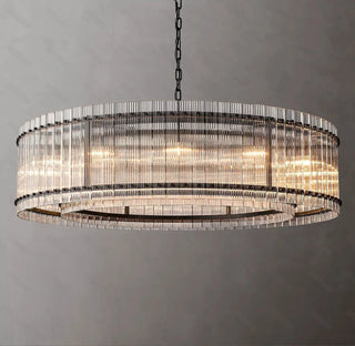 Narobi - Luxury Statement 2 Layer Crystal Glass Hanging Chandelier