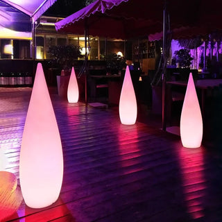 Aquessa - RGB Water Drop Outdoor Floor Lamp