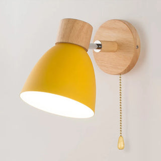 Artemio - Wood Nordic Modern Hanging Switch Wall Light