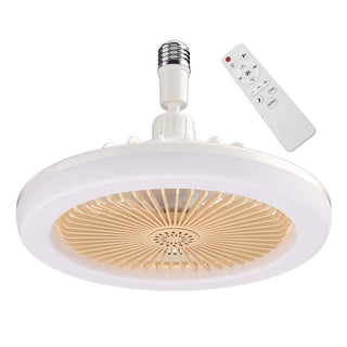 Cassipora - 2-in-1 Ceiling Fan Light E27 LED 30W