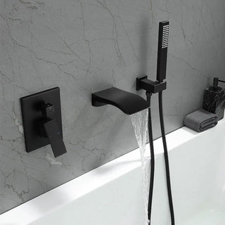 Damario - Modern Waterfall Bathtub Tap Set with Shower