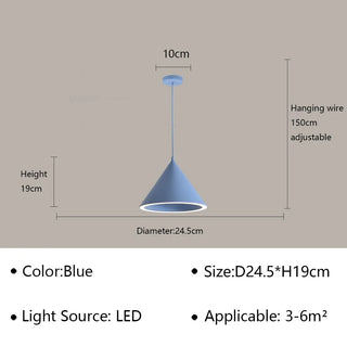 Jebel - Macaron Modern LED Pendant Hanging Light