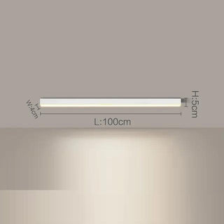 Hisor - Modern Black Thin Indoor Wall/Ceiling Thin Light