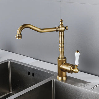 Ligia - Antique Sink Mixer Single Lever Tap