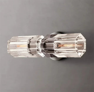Neriah - Modern Linear Glass Cylindrical Up Down Wall Light
