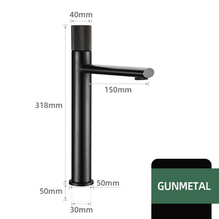 Cheryle - Modern Brass Mounted Sink Tap