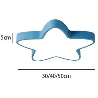 Safira - LED Star Children's Ceiling Light