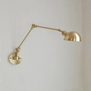 Cortez - Extending Long Arm Copper Wall Lamp