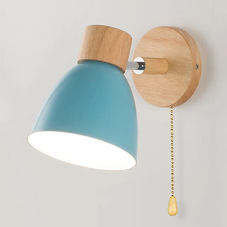 Artemio - Wood Nordic Modern Hanging Switch Wall Light