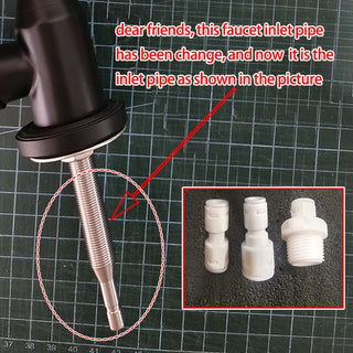 Hermila - Multidirectional Black Modern Cold Water Drinking Tap