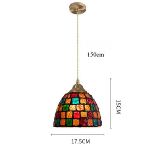 Lubna - Post-Modern Creative Sea Shell Glass Pendant Lights