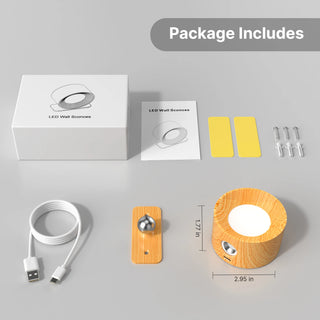 Pennie - LED Battery Wall lights with 3 Brightness & Colour Modes