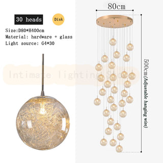 Hannah - Hanging Ceiling Pendant Chandelier