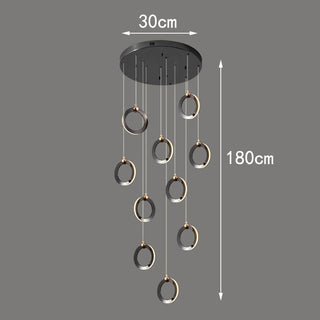 Karine - Crystal Pendant Ceiling Chandelier