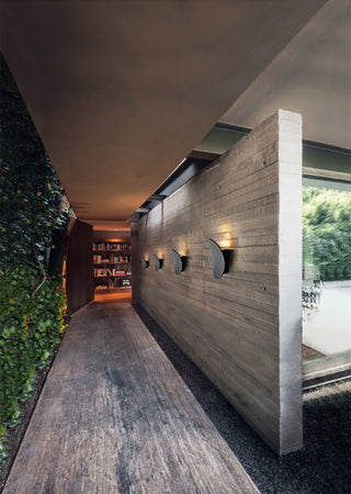 Corina - Modern Aluminum White And Black Brushed Gold Interior Wall Lights